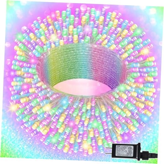300 LED Easter String Lights, Extra Long 98.5FT Fairy Lights Pastel Multicolor