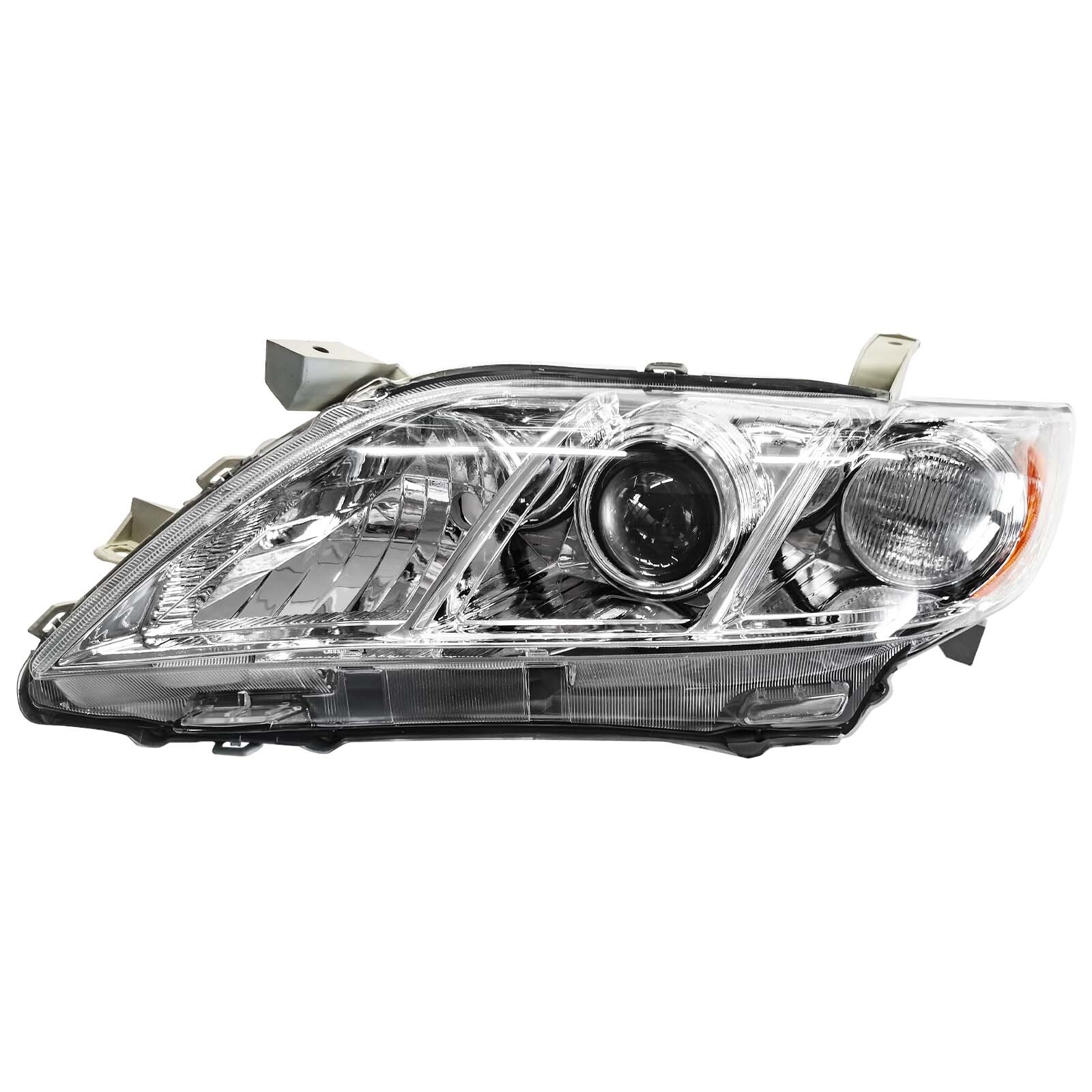 Right+Left Headlights For 2007 2008 2009 Toyota Camry Chrome Clear Projector