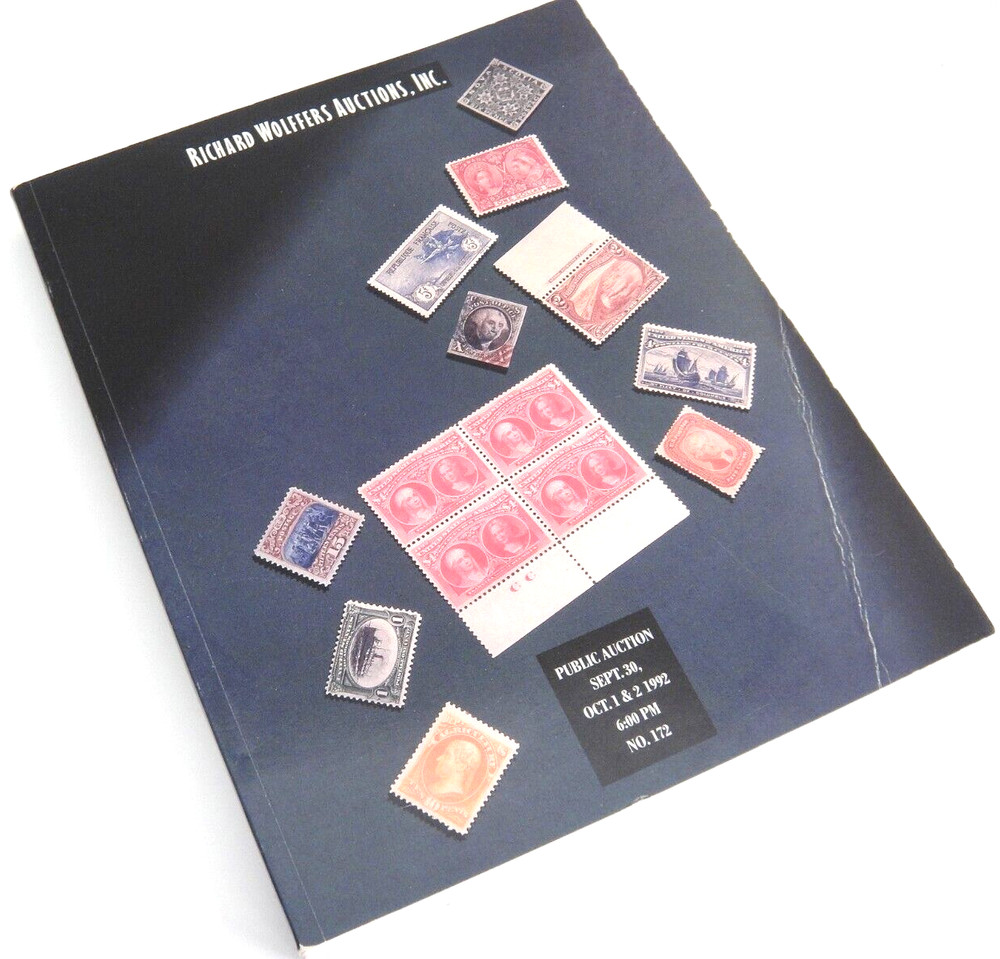 Wolffers Stamp Auction Catalog 1992 Covers Provisionals Confederate War Duck