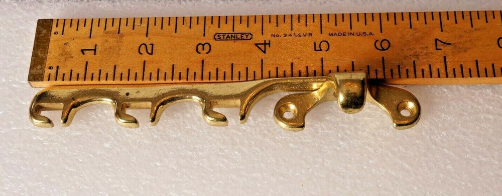 Vintage Slaymaker Ventilock Window Latch Lock Solid Brass Top Catch ONLY
