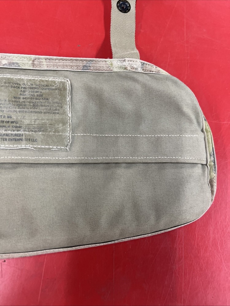 OCP LOWER BACK PROTECTOR WITH SOFT INSERT PRE-OWNED OCP MULTICAM