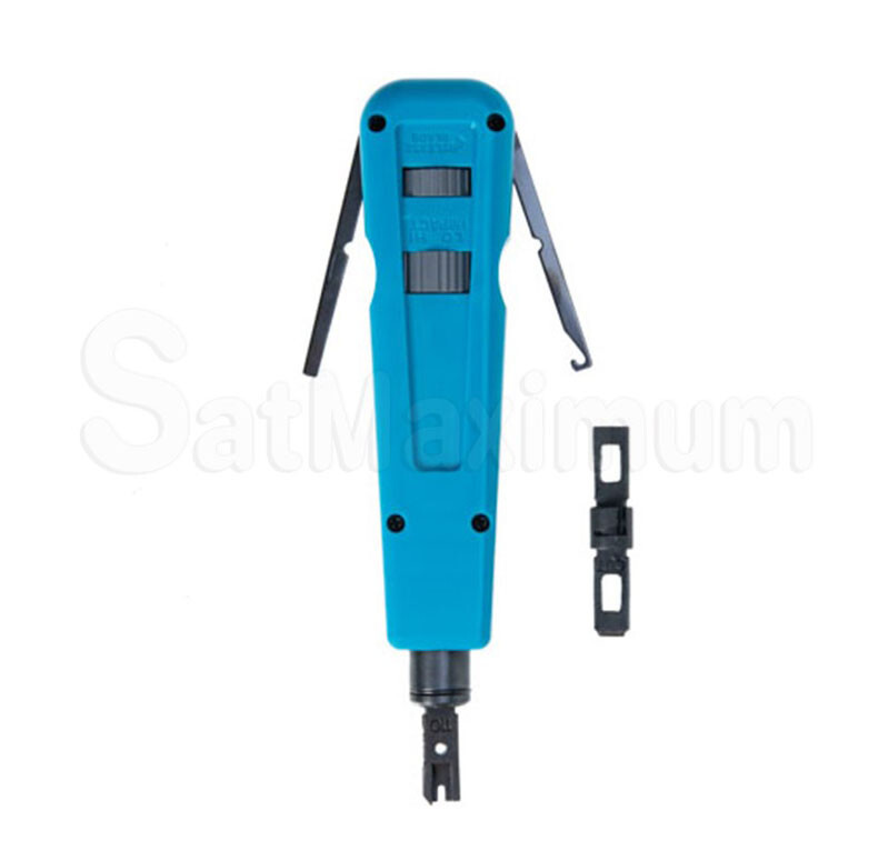 Impact Punch Down Tool 110/66 Blade Network Cable Cat5 Cat6 Patch Panel Jack