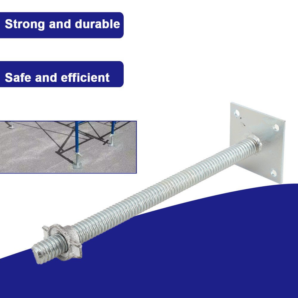Scaffold Adjustable Leveling Jacks 18" 4 Pack Solid Screw Jacks Baker Scaffold