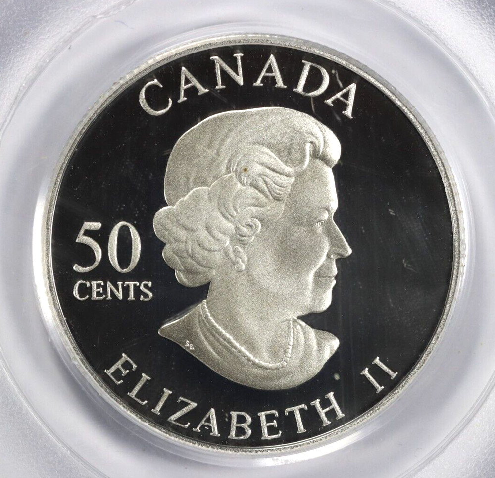 2004 Canada Tiger Swallowtail Proof 50C PCGS PR69DCAM