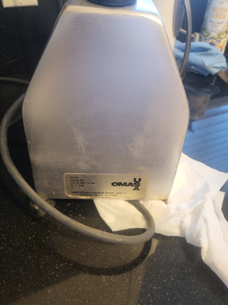 Omas TL12 Electric Meat Grinder