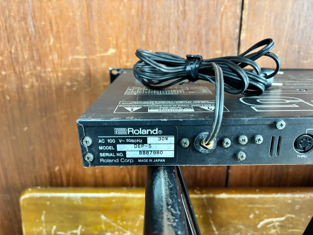 Roland DEP-5 Digital Effects Processor New internal battery