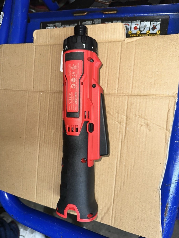 Snap-on Tools NEW CTSS761 14.4V Cordless Inline Screwdriver 1/4" Drive TOOL ONLY