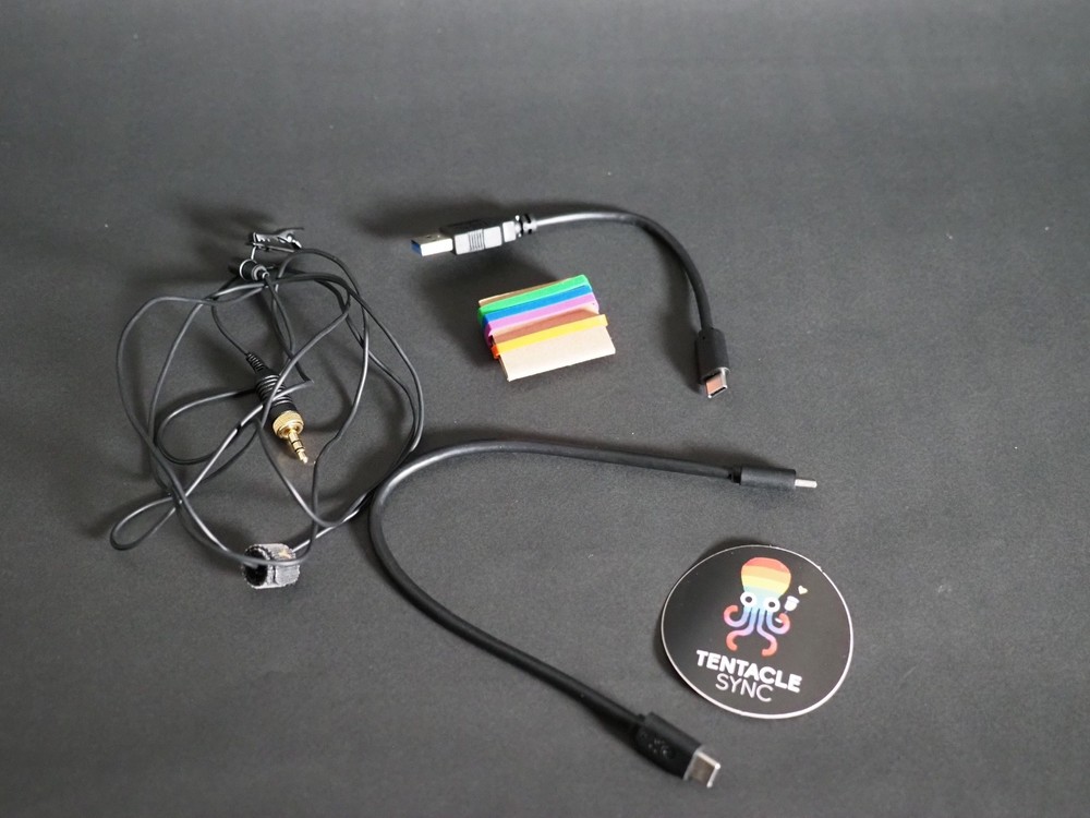 Tentacle Sync Track E Timecode Audio Recorder 32-Bit Float w/ Lav Mic & Kit