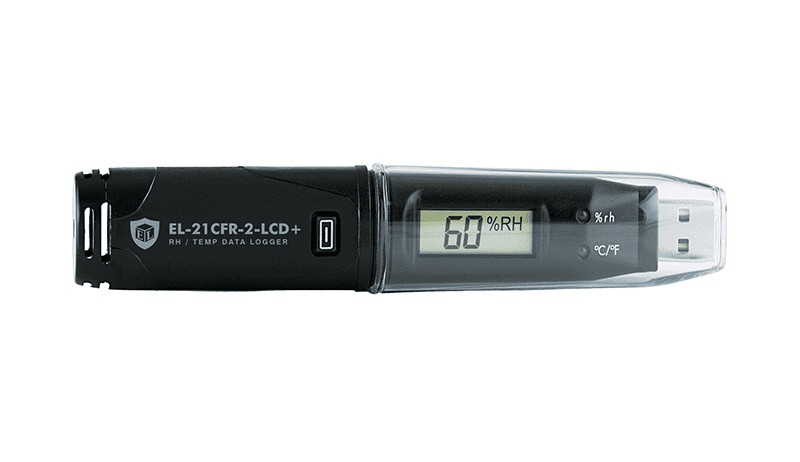 Lascar EL-21CFR-2-LCD+ High Accuracy USB Humidity &Temperature Data Logger