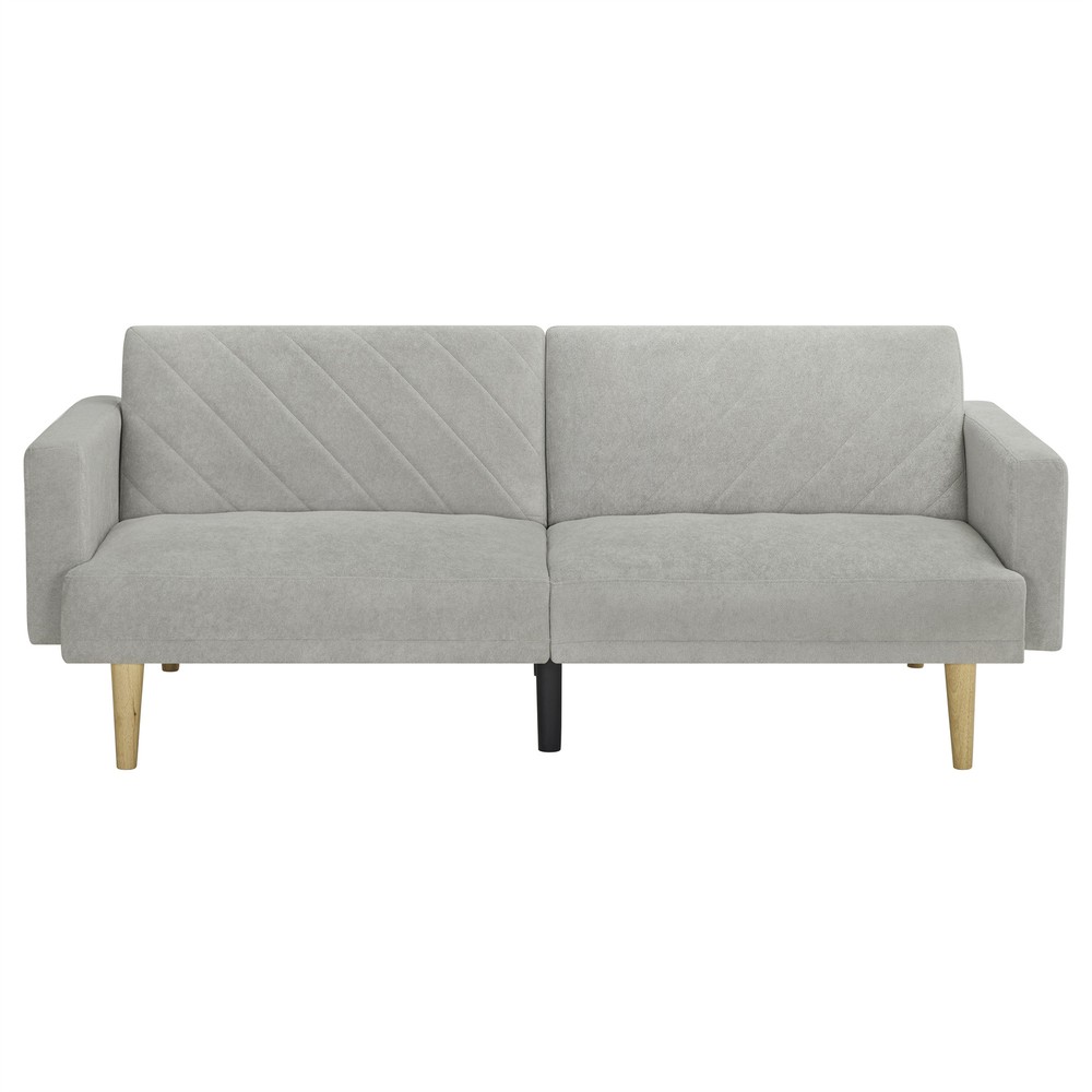 Multi-Functional Futon Sofa Single Bed Sleeper Convertible Couch Foldable Modern