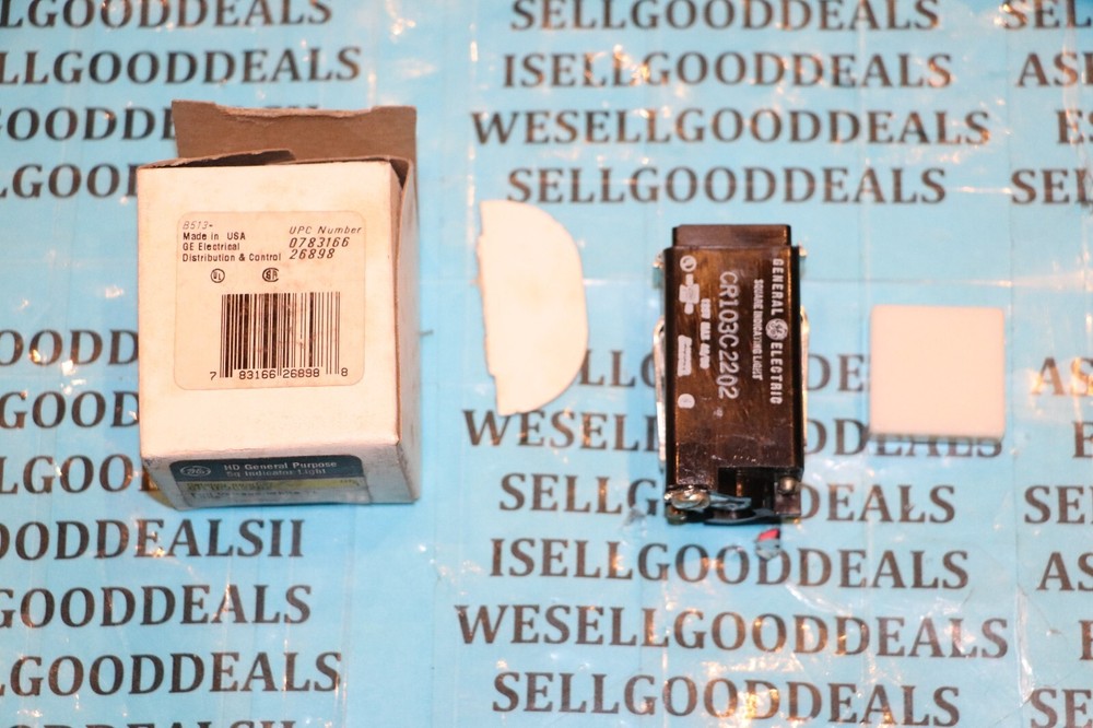 GE CR103C2202 Pilot Light White New