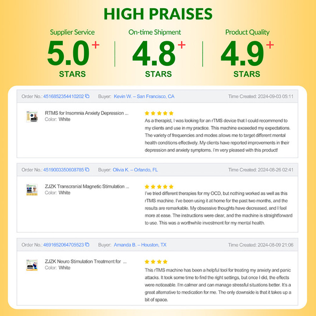 Transcranial Magnetic Stimulator Parkinson Insomnia Anxiety Depression Treatment