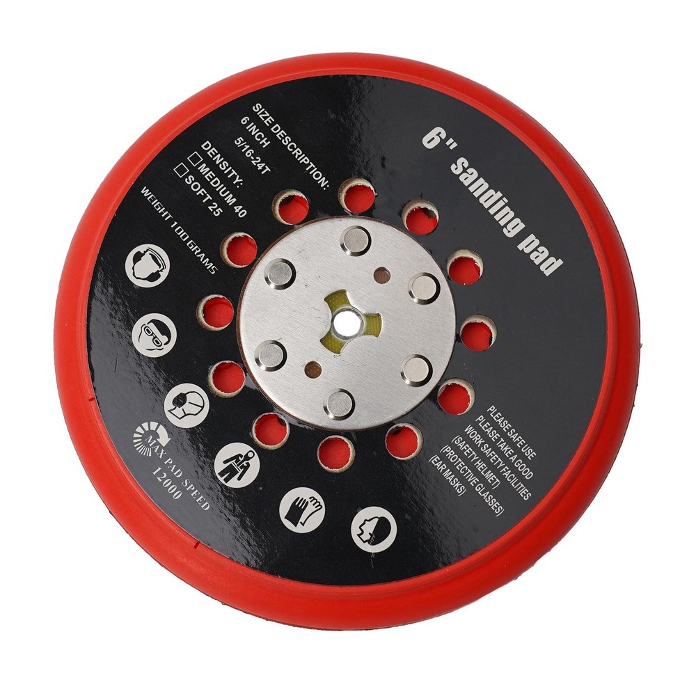 Power Tool Backing Pad Replace Sanding Discs Abrasive Changes Efficient