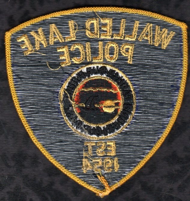 Walled Lake Michigan Patrol Shoulder Patch --( BB-2 )