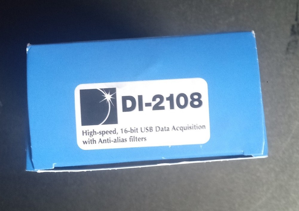 DATAQ DI-2108 Thermocouple Voltage Pulse DAQ Data Logger System, 8 Channels