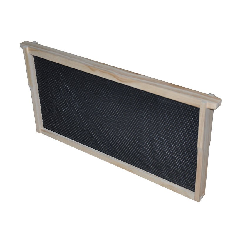 100% Beeswax Beehive 10 Frame Add-On Super, 10 Deep Frames Langstroth Beekeeping