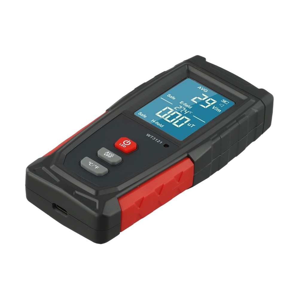 Dual Function Digital EMF Meter for Comprehensive Radiation Assessment