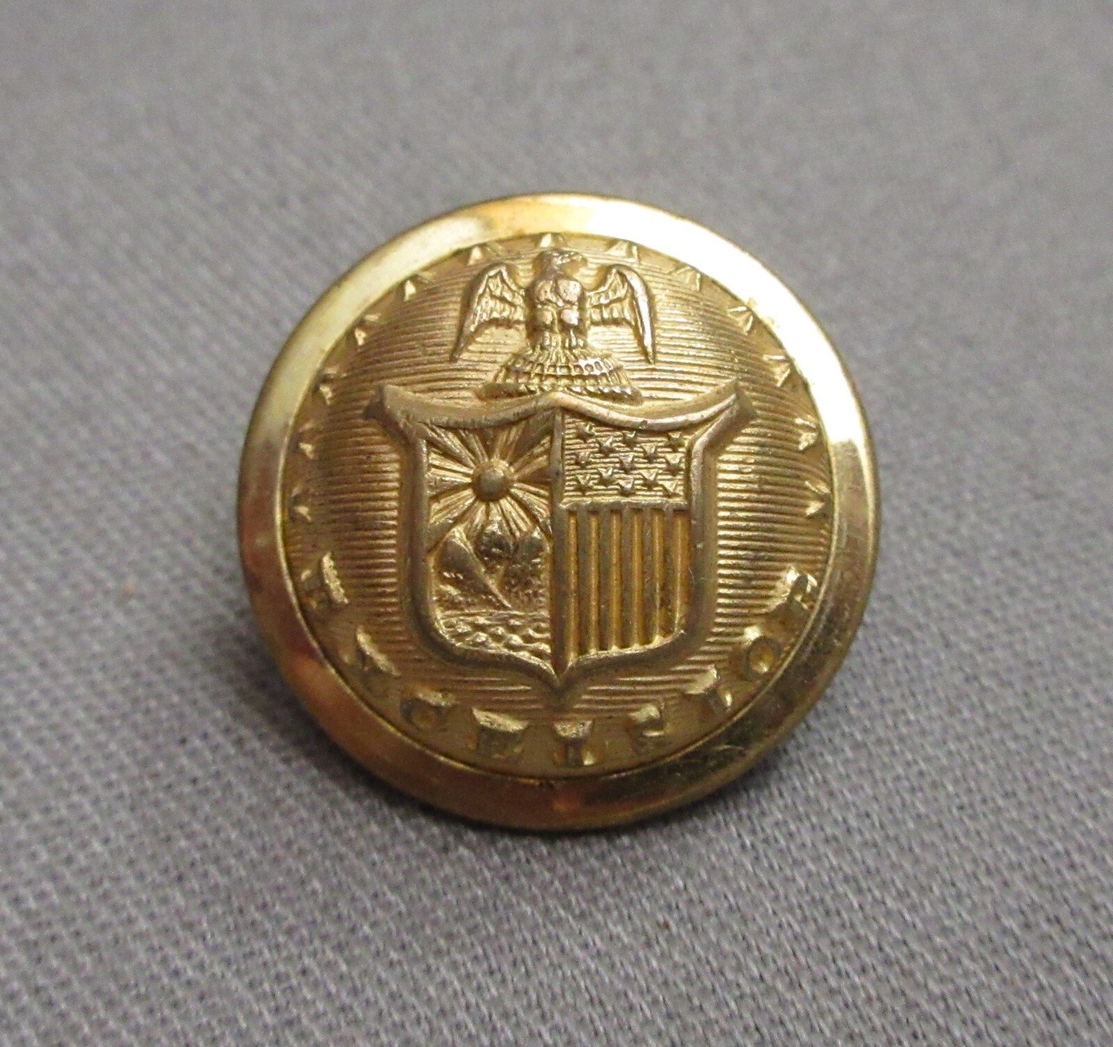 1860-70 New York Militia Officer Coat Button by Scovill