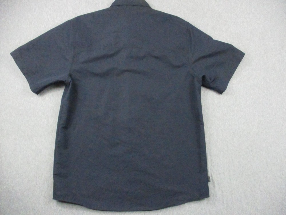 511 Tactical Shirt Medium Navy Blue Button Down Logo