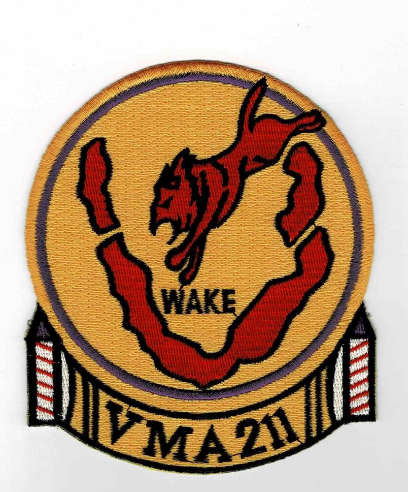 USMC VMA-211 Fighter/Attack Squadron "Wake Island" patch.