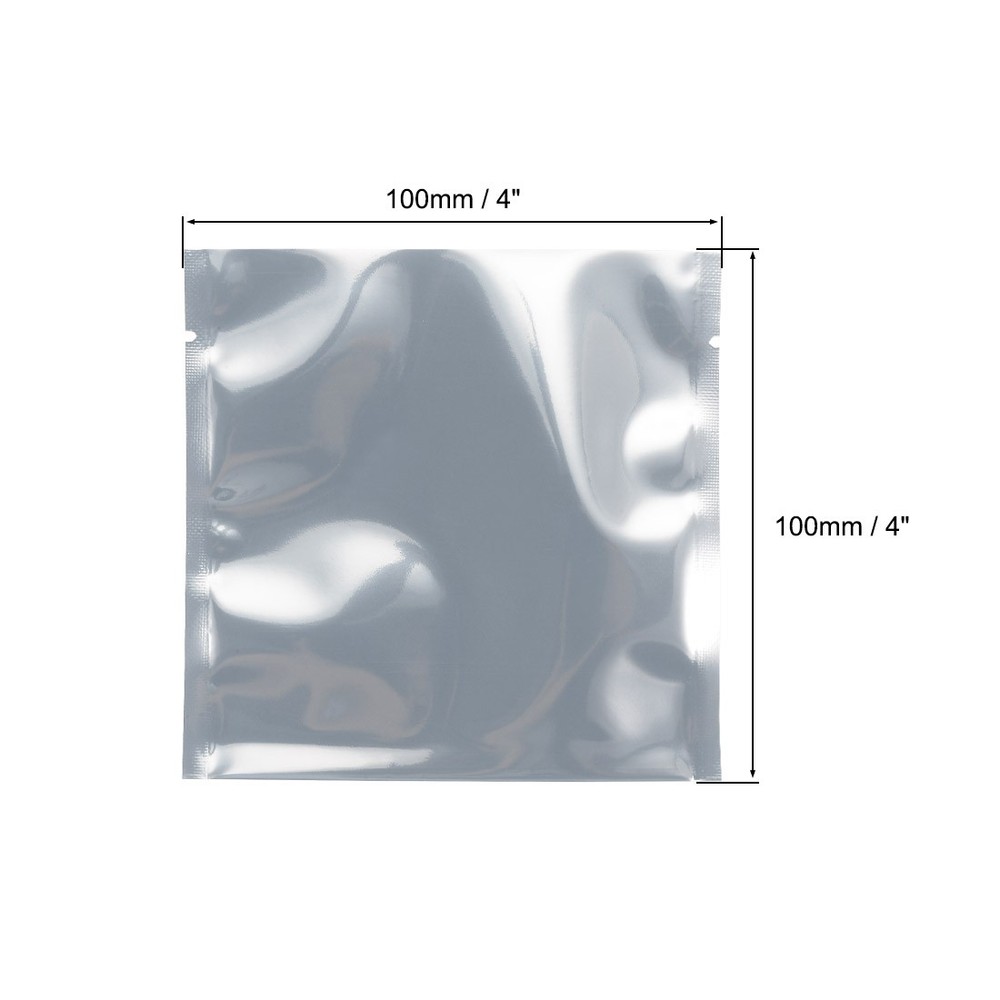 25 PCS Anti Static Bag Shield Shielding Bag, Flat Open Top, 3.9" x 3.9"