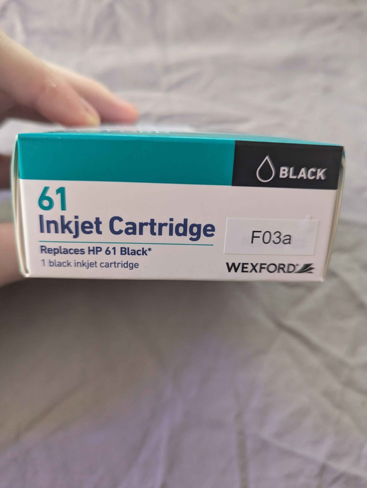 Wexford 61 Black Ink Cartridge Replacement for HP 61 CH561WN 04/23