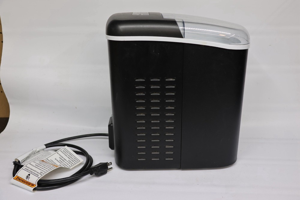 WHIRLPOOL WHCI26VBA3A COUNTERTOP ICE MAKER Black