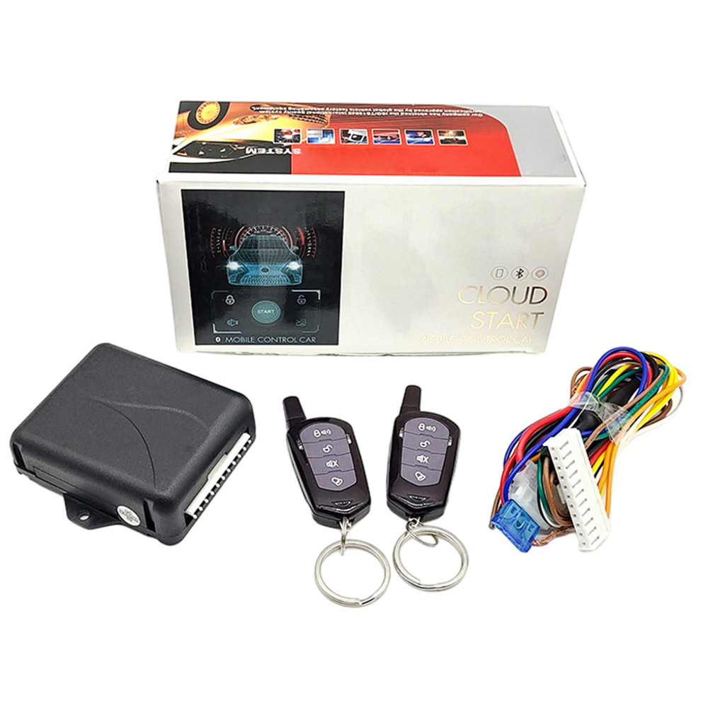 2023 Universal 12V Car Keyless Entry Remote Control Door Lock Security Alarm Sys