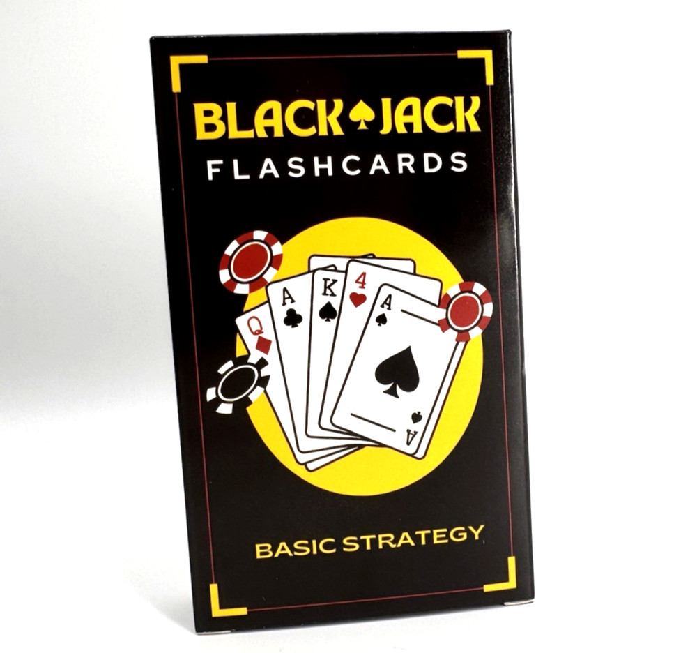 Blackjack Basic Strategy Flashcards | Beginner Casino Strategy Cards