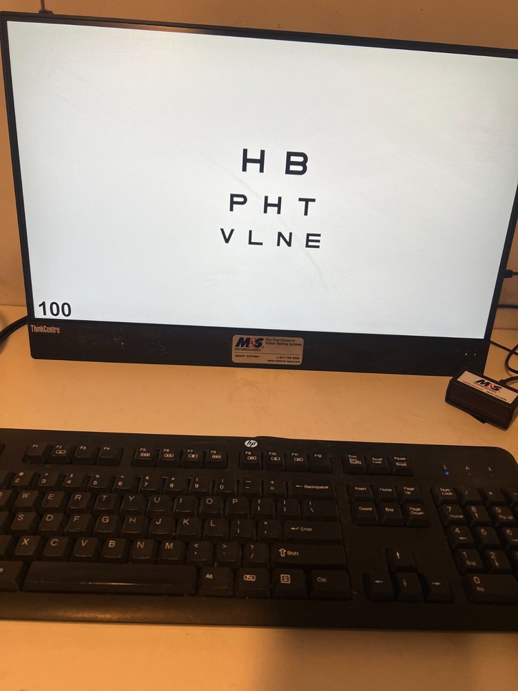 Lenovo System-Computerized Eye Chart m&s smart system