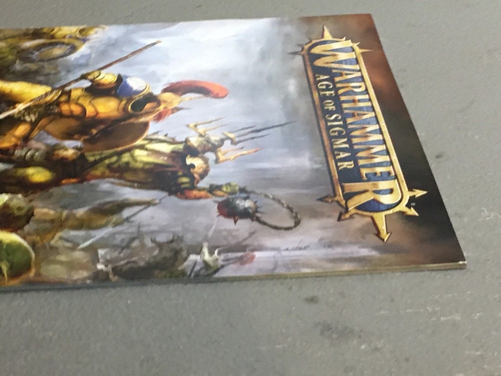 BOOK WARHAMMER AOS SIGMAR BOOKLET START HERE & DOMINION + REFERENCE SOFTBACK USE