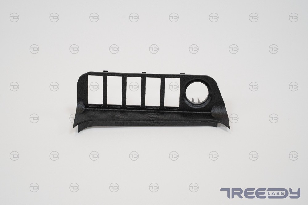 BMW E36 3-Series HVAC Relocation Switch Panel | Double DIN Adapter | CCU Trim