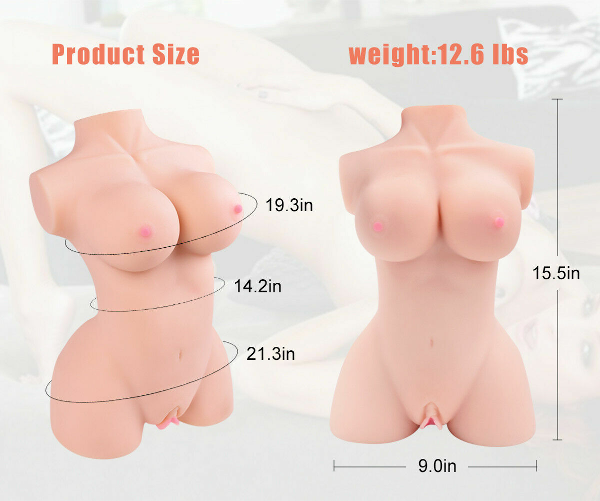 Male-Realistic-Size-Soft-Silicone-Sex-Doll-Adult-Love-Torso-Doll for Men toy