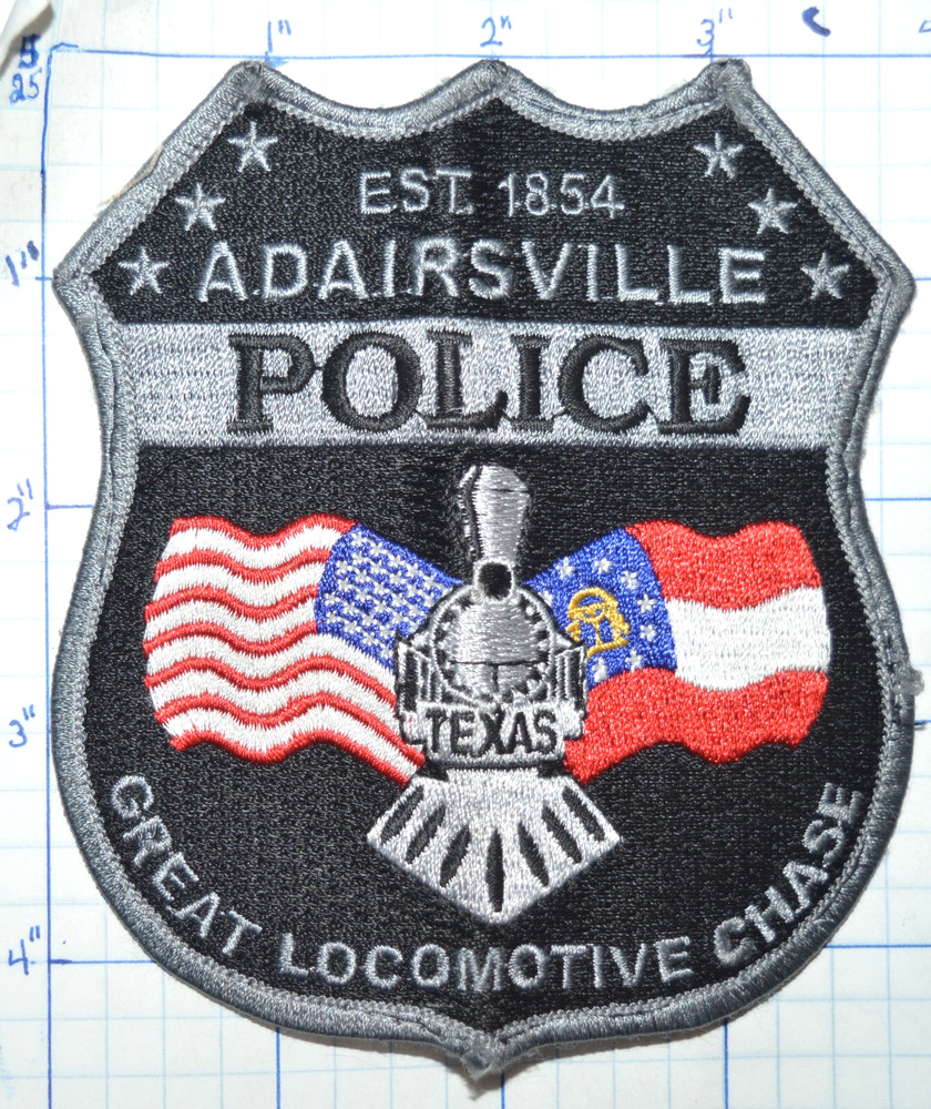 TEXAS, ADAIRSVILLE POLICE DEPT PATCH