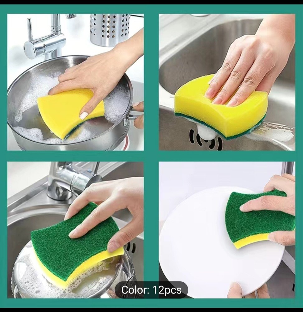 12 Pack Kitchen Sponge