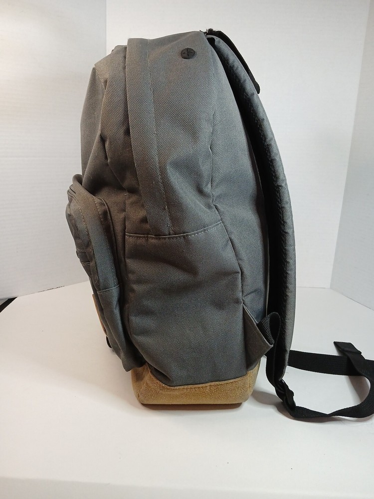 Dome Backpack Gray Headphone Jack Striped Inside Unisex