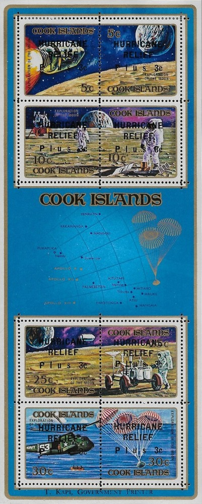 Cook Islands Scott #'s B24c MH