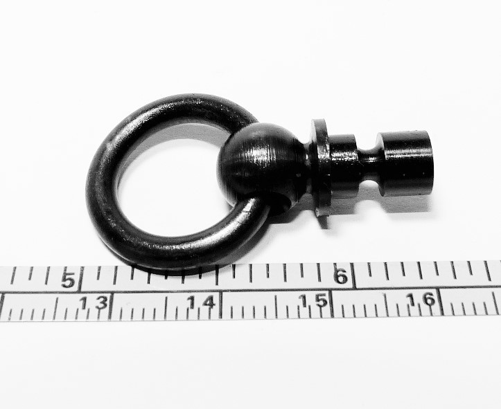 WEBLEY .455 Revolver MKVI Lanyard Ring & Swivel. Made in the USA by NGP!