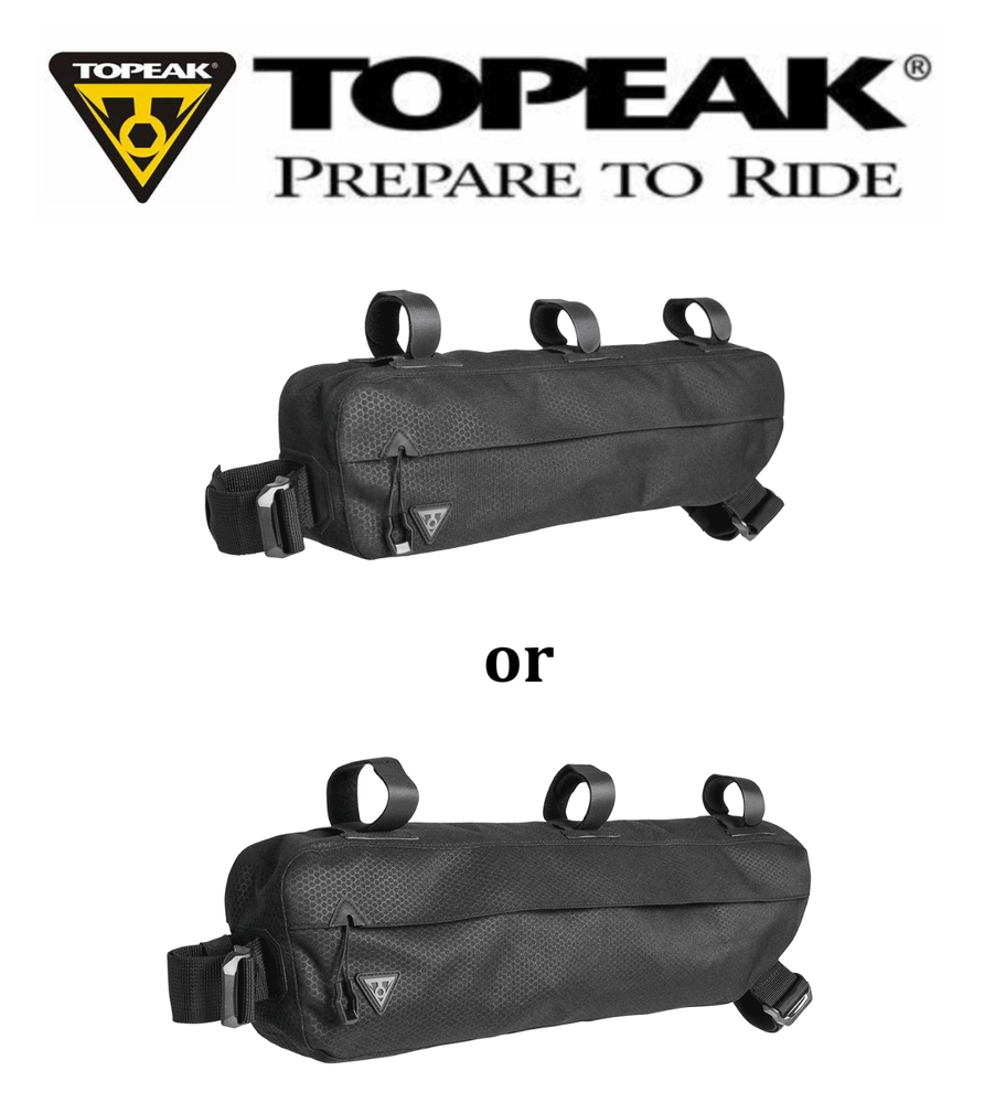 Topeak Midloader Water Resistant Bicycle Frame Bag 4.5L or 6.0L