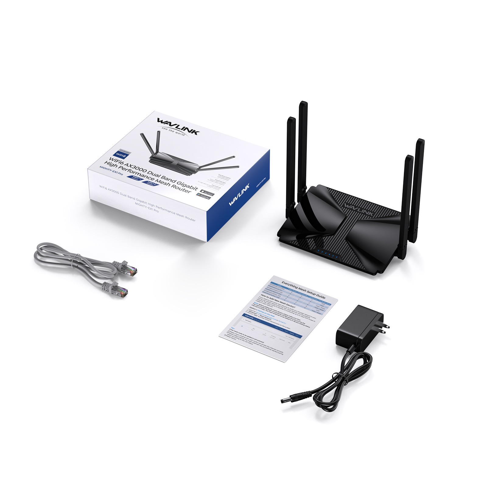 BE3600 WiFi 7 Mesh Router Dual Band Gaming Router 3000Mbps WiFi6 Wireless Router