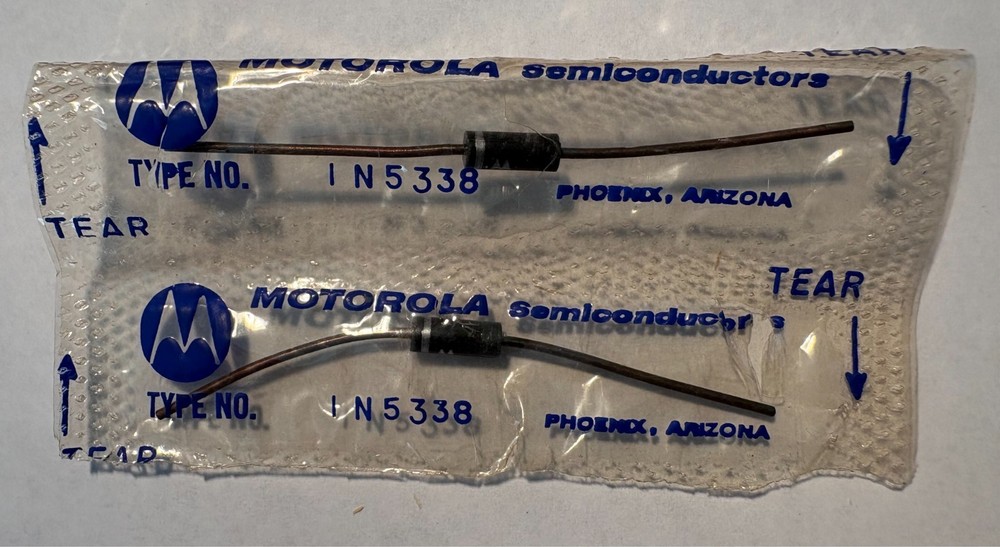 Qty 2 Motorola IN5338 Diode