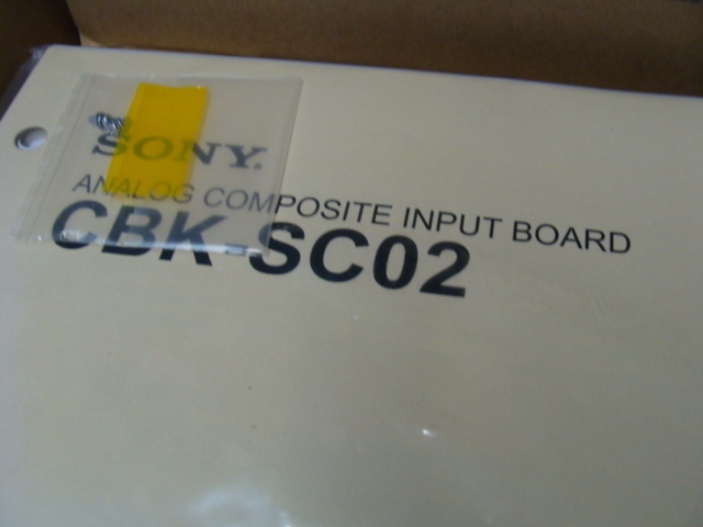 Sony CBK-SC02 Composite Board for PDW-700