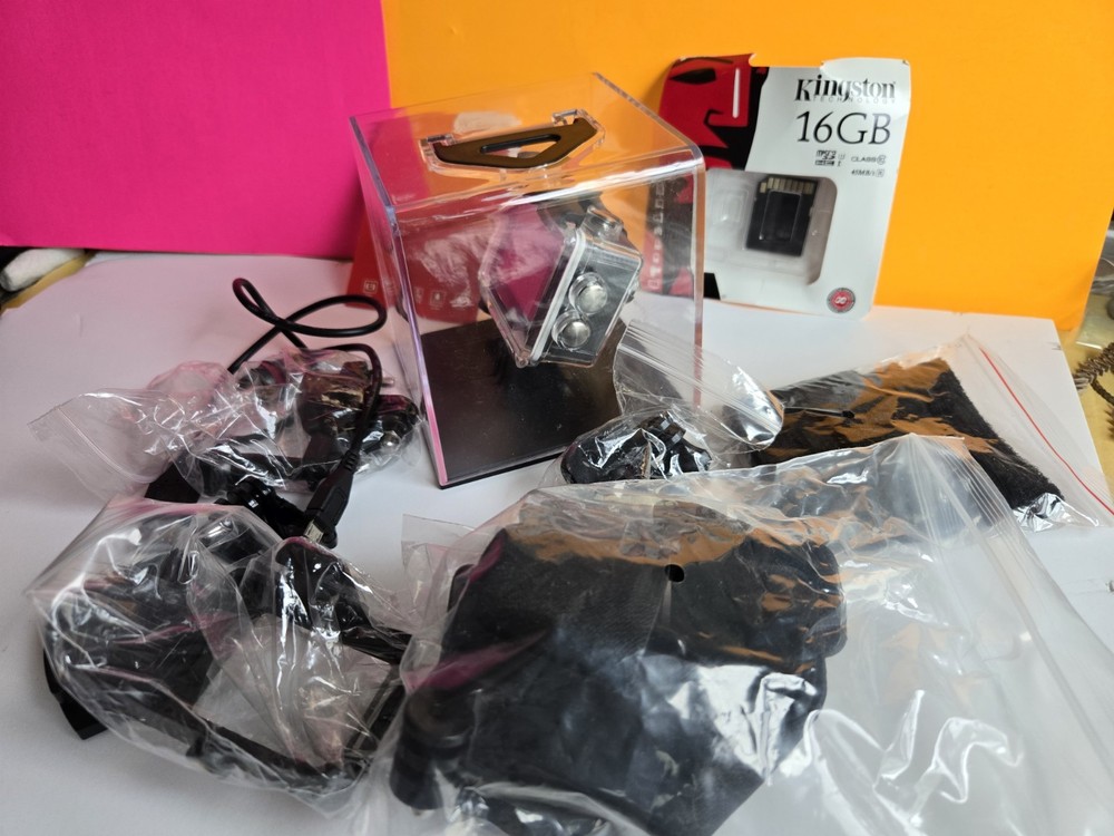 ASX MINI ACTION VIDEO CAMERA WITH ACCESSORIES