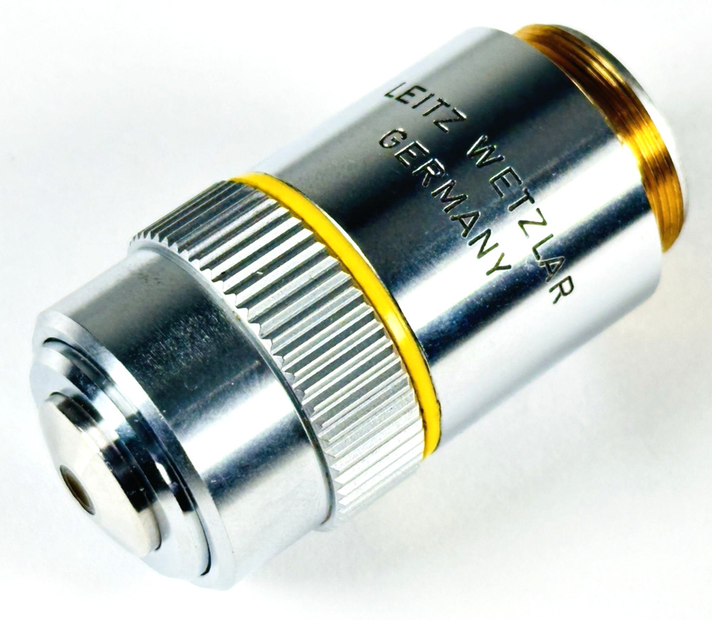 Leitz NPL Fluotar 10/0.30 160/- RMS Microscope Objective Lens 10x