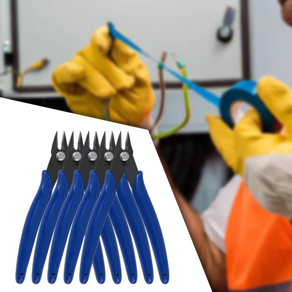 5pcs Wire Cable Cutter Micro Plier Side Cutting Plier Nippers DIY Tool