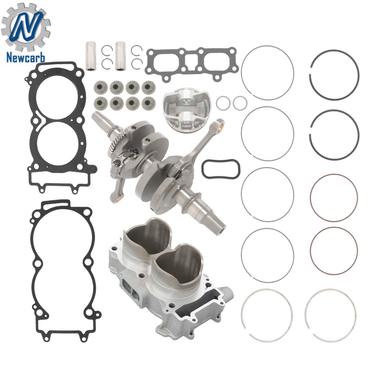 Cylinder Crankshaft Gasket 3023156 3022594 For Polaris RZR XP 1000 /XP 4 1000