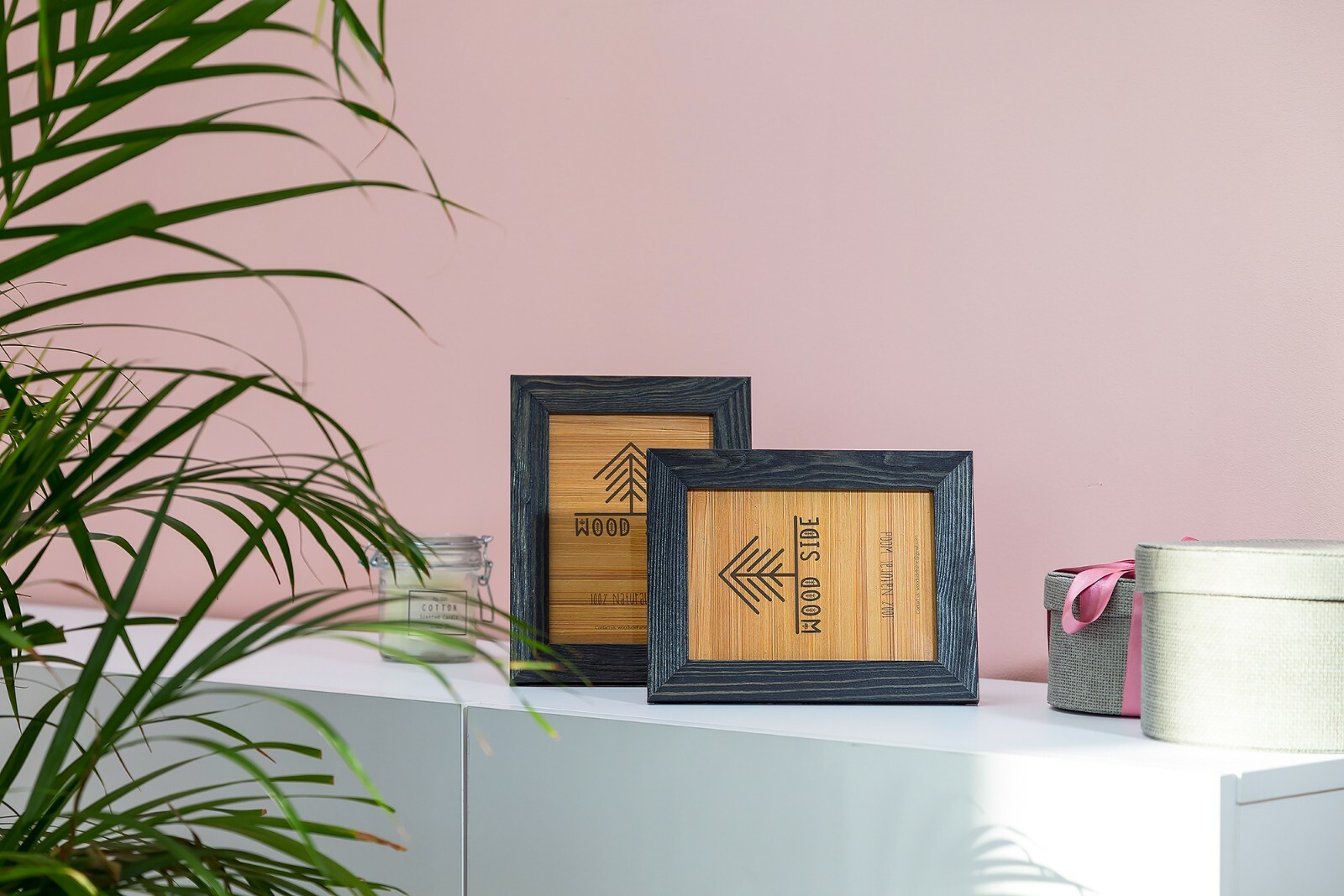 Rustic Wooden Picture Frames - Natural Solid Distressed Wood - Wall/ Tabletop