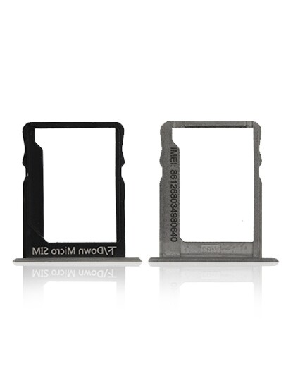 Replacement Sim Card + SD Card Tray Compatible For Huawei P8 Lite (White)