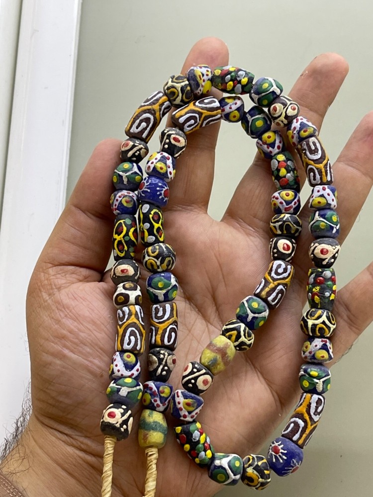 beautiful ancient glass beads