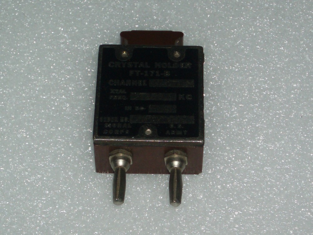 PARASET replica transceiver ORIGINAL 7.250 MHz crystal holder FT-171-B